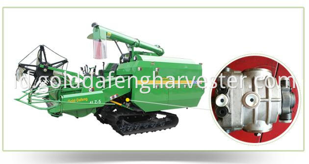 Crawler Type Rice Combine Harvester Hst